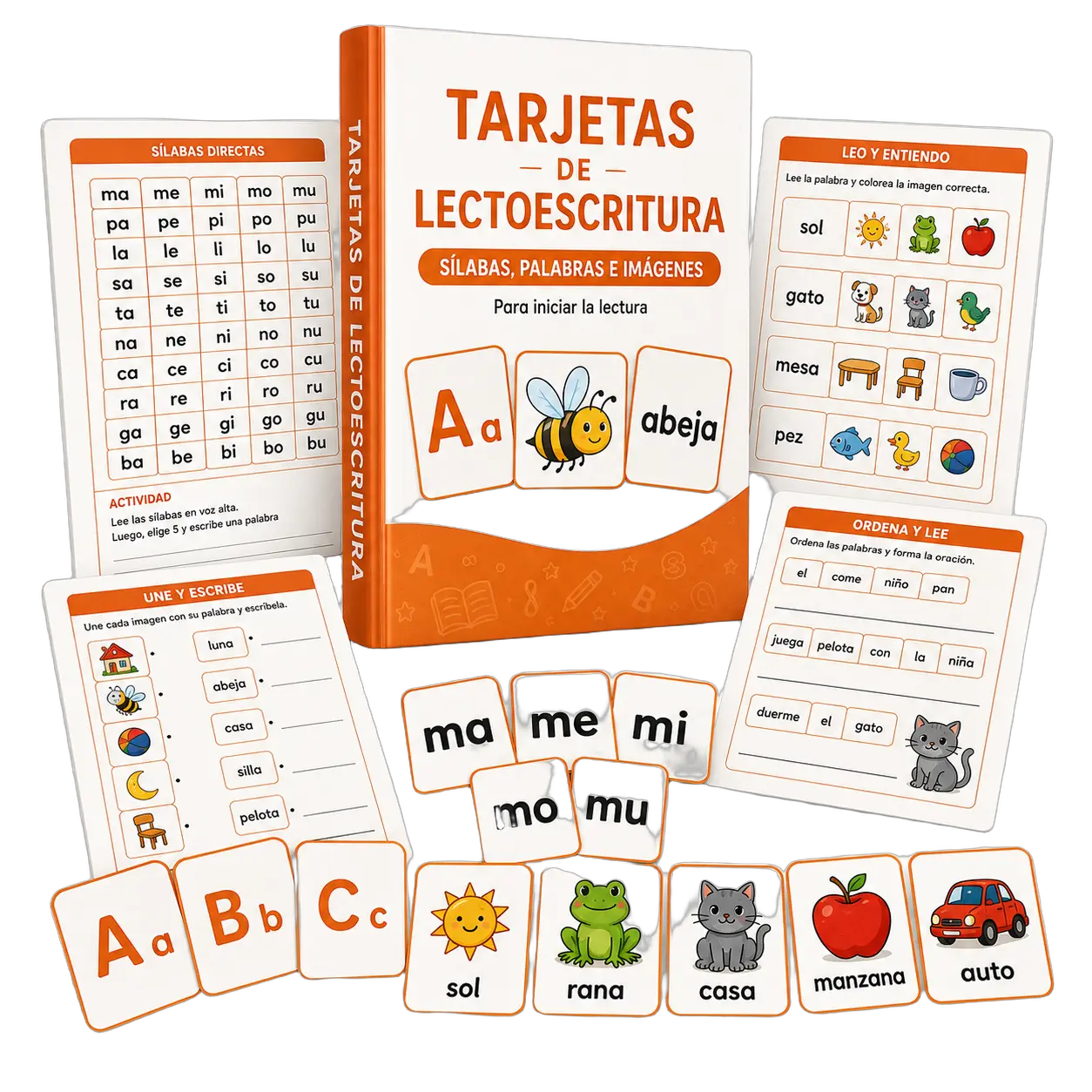 Tarjetas de Lectoescritura